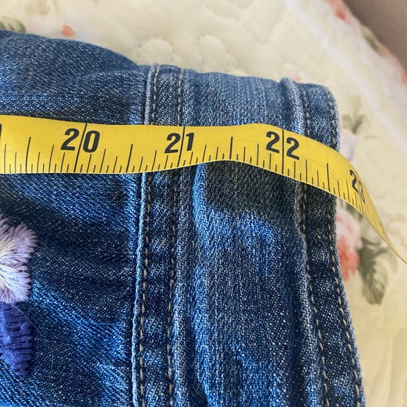 INC Embroidered Jean Jacket 0X/XL - Picture 5 of 7